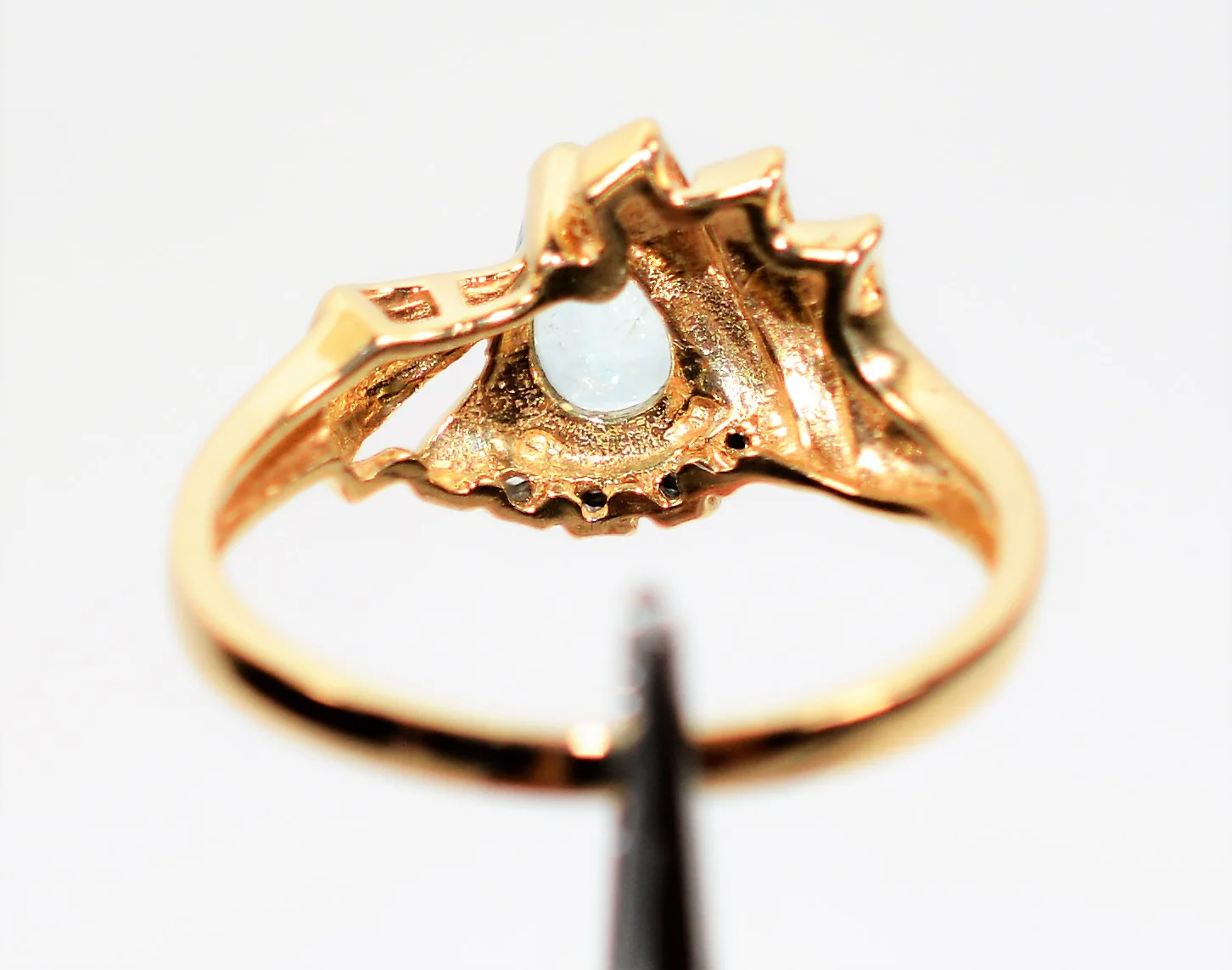 Natural Paraiba Tourmaline & Diamond Ring 14K Solid Gold .81tcw Gemstone Jewelry Women’s Ring Statement Jewellery Fine Birthstone Ring - Image 7