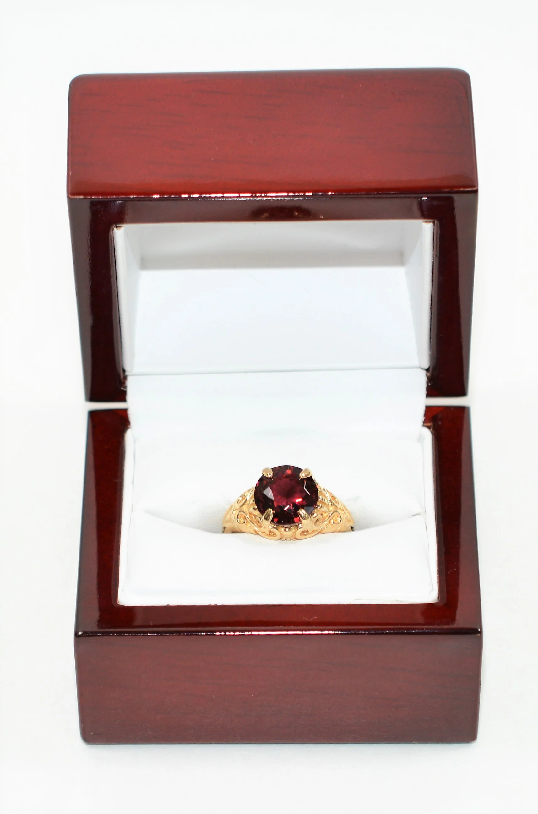 Natural Rubellite Ring 10K Solid Gold 2.70ct Pink Tourmaline Ring Solitaire Ring Statement Ring Gemstone Ring Birthstone Ring Antique Ring - Image 12