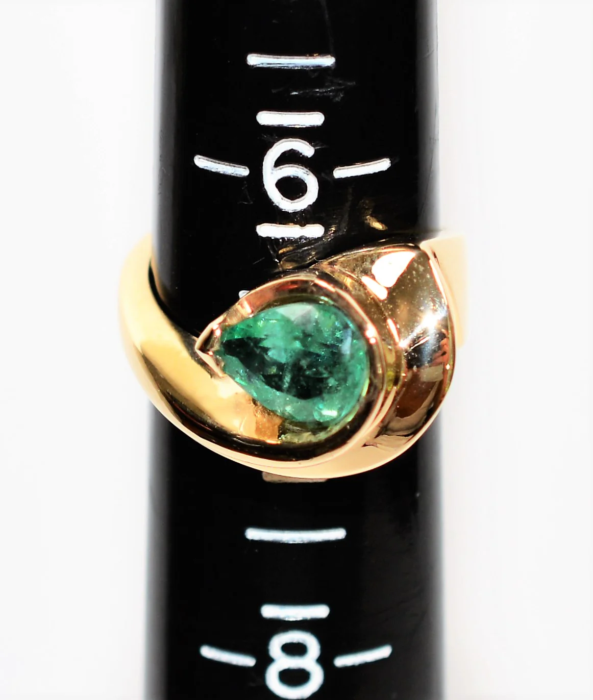 Natural Colombian Emerald Ring 14K Solid Gold 2.26ct Solitaire Ring Statement Ring Ladies Ring Women's Ring May Birthstone Ring Cocktail Ring - Image 10