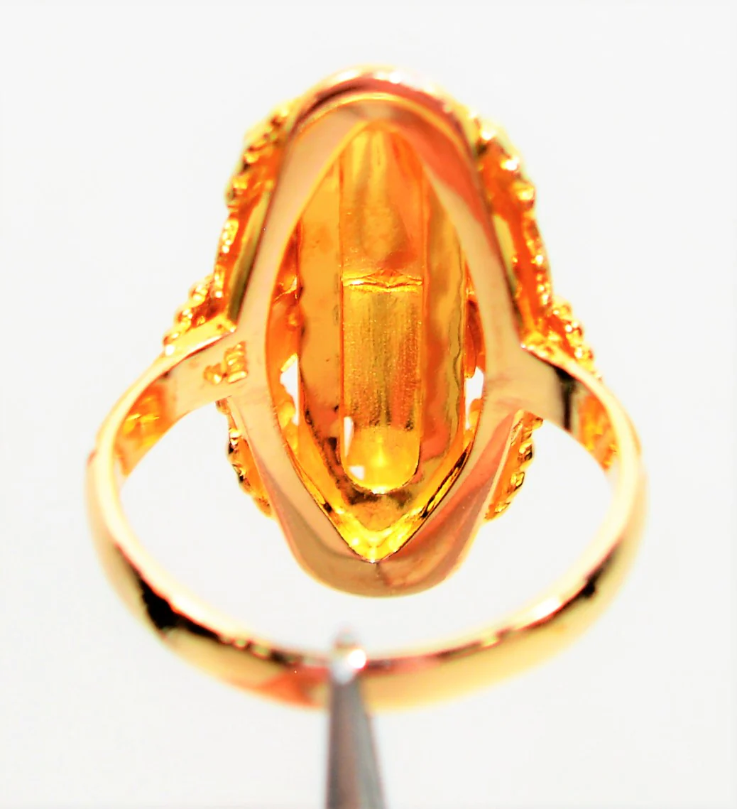 Black Hills Gold Ring 10K Solid Gold Vintage Ring Leaf Ring Vine Ring Boho Ring Nature Ring Black Hills Dakota Jewelry Estate Jewellery - Image 7