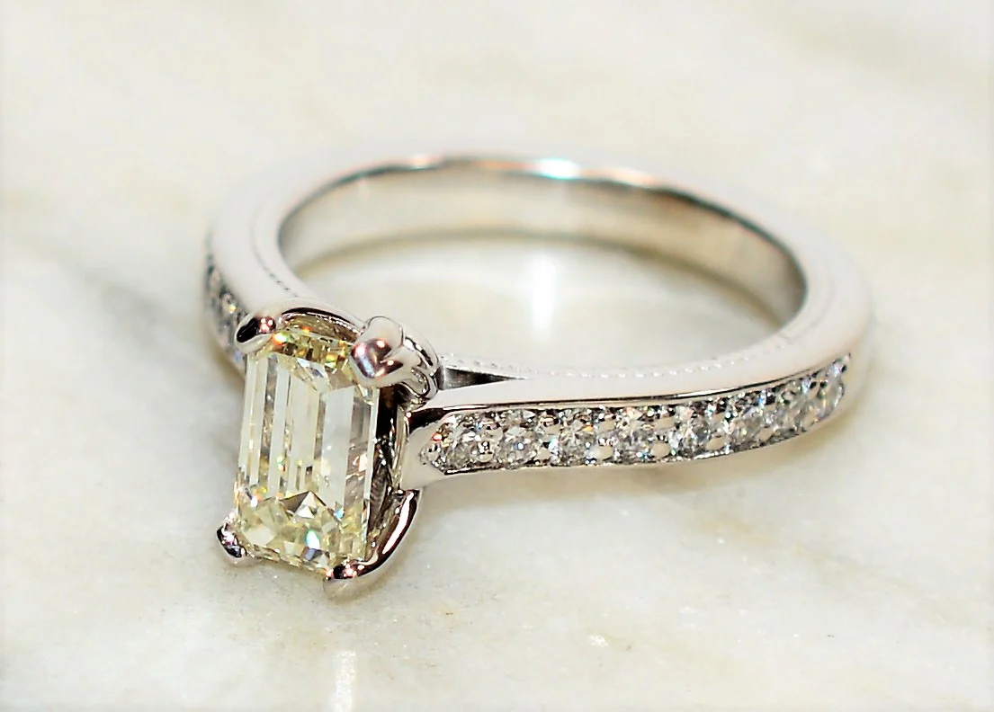 Natural Diamond Ring 14K Solid White Gold 1.63tcw Engagement Ring Wedding Ring Bridal Jewelry Anniversary Ring Cocktail Ring Designer Ring - Image 8