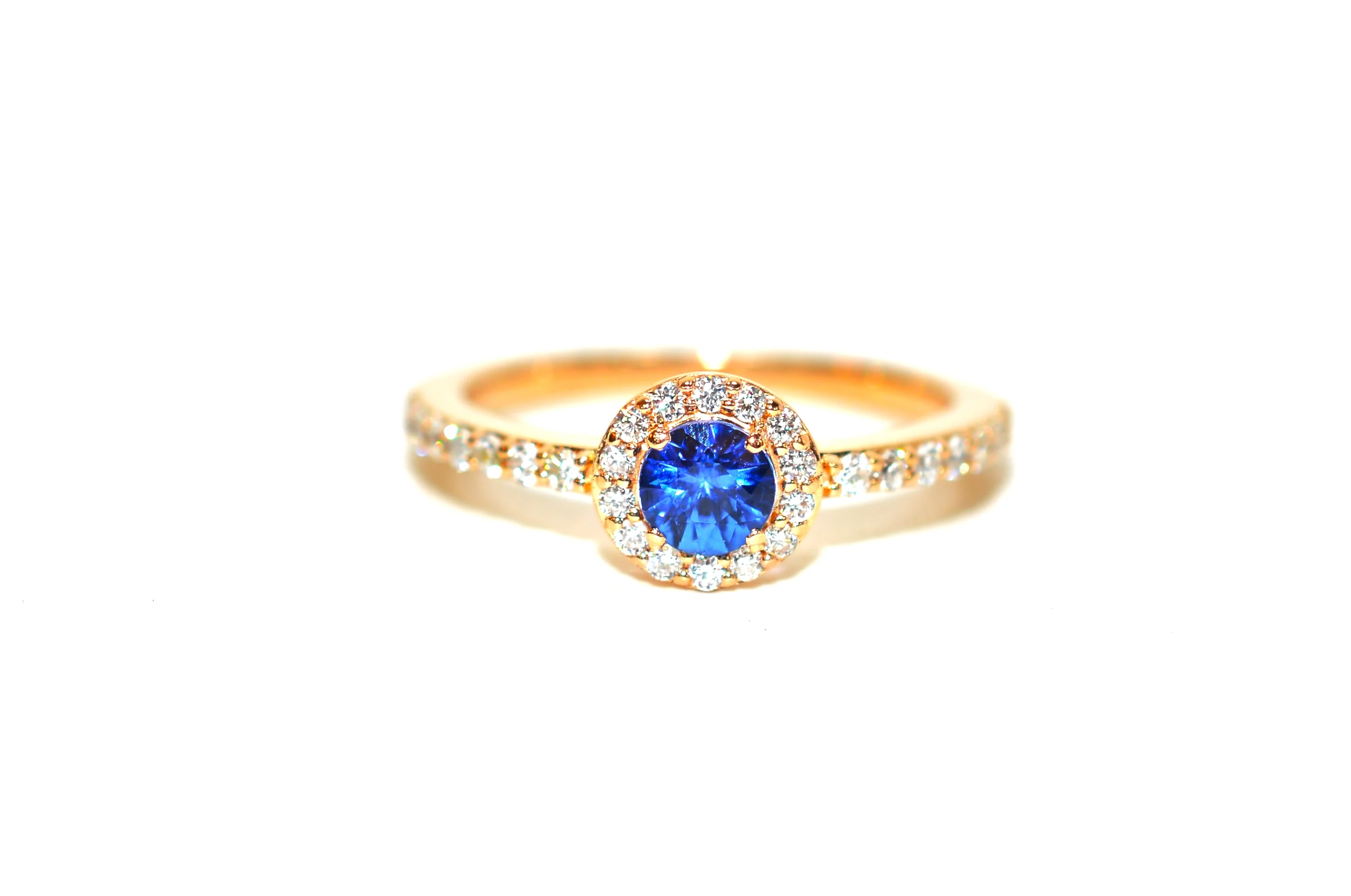 RESERVED for Veronica layaway pymt 3 of 3 LeVian Natural Ceylon Sapphire & Diamond Ring 14K Solid Rose Gold .74tcw Ring Engagement Ring LeVian Ring Wedding Ring Sapphire Ring Bridal