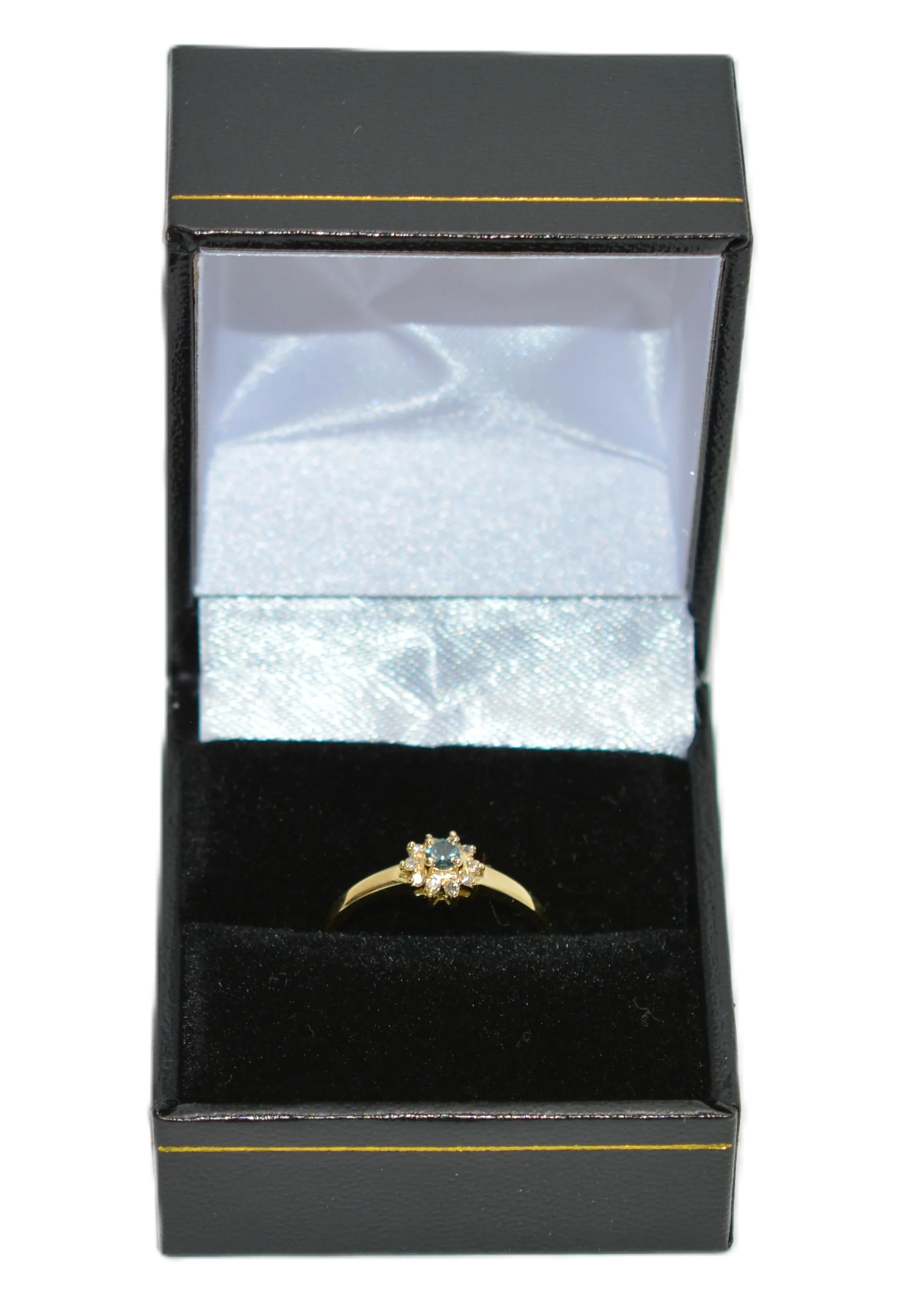 Natural Alexandrite & Diamond Ring 14K Solid Gold .20tcw Rare Gemstone Ring Promise Ring Statement Ring June Birthstone Jewelry Flower - Image 12