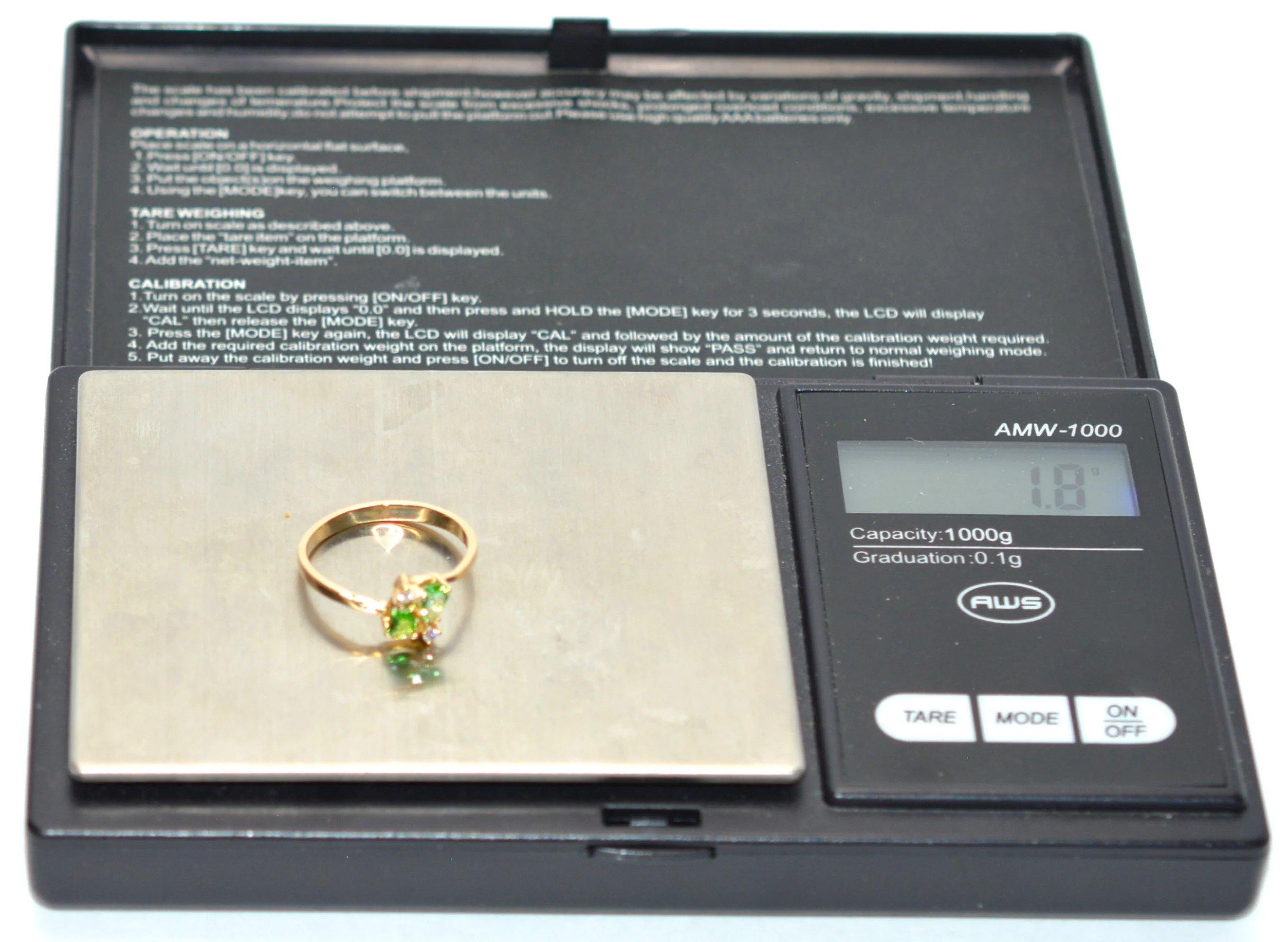 Natural Tsavorite Garnet & Diamond Ring 14K Solid Gold .43tcw Engagement Ring Green Gemstone Ring Pear January Birthstone Ring Garnet Ring - Image 11